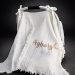 Yenidoğan Müslin Puset Örtüsü - Görsel 4