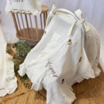 Müslin Puset Örtüsü (Balon Detaylı)