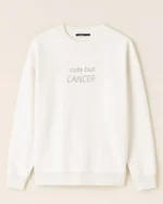 Kişiye Özel Nakış İşlemeli Yengeç Burcu Yazılı Sweat