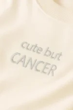 Kişiye Özel Nakış İşlemeli Yengeç Burcu Yazılı Sweat - Görsel 2