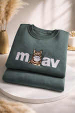 Evcil Hayvana Özel Kişiselleştirilmiş Nakış İşleme Tshirt - Görsel 3