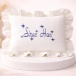 Yenidoğan Müslin Yastık (Yıldız Detaylı)