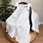 Müslin Puset Örtüsü (Deniz Yıldızı Detaylı)